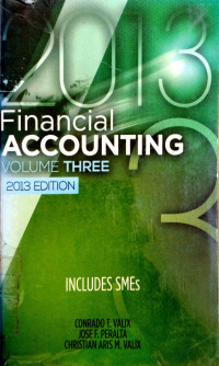 Financial Accounting Volume Three