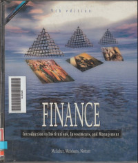 Finance: Introduction to Institutions, Investments, and Management