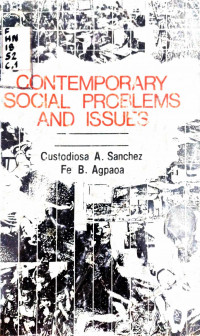 Contemporary Social Problems and Issues