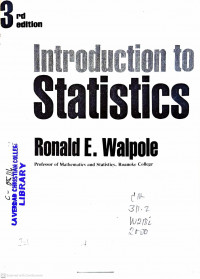 Introduction to Statistics