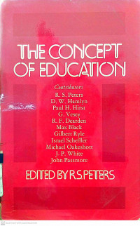 The Concept of Education