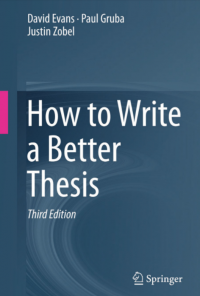 How to Write a Better Thesis