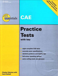 Exam Essentials CAE Practice Tests with Key