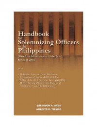 Handbook for Solemnizing Officers in the Philippines