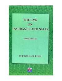 The Law on Insurance and Sales