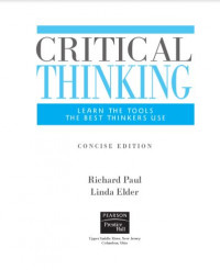 Critical Thinking: Learn the Tools the Best Thinkers Use