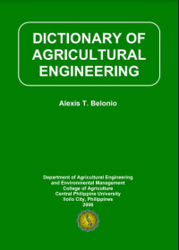 Dictionary of Agricultural Engineering