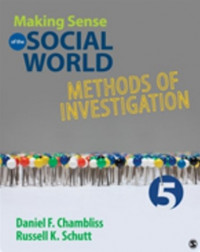 Making Sense of the Social World: Methods of Investigation