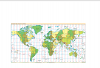 Maps Of The World - Time Zones